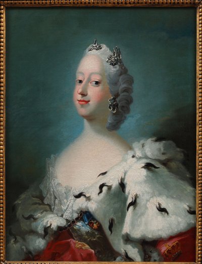 Portrait de Louise de Grande-Bretagne, reine du Danemark - Peder Als
