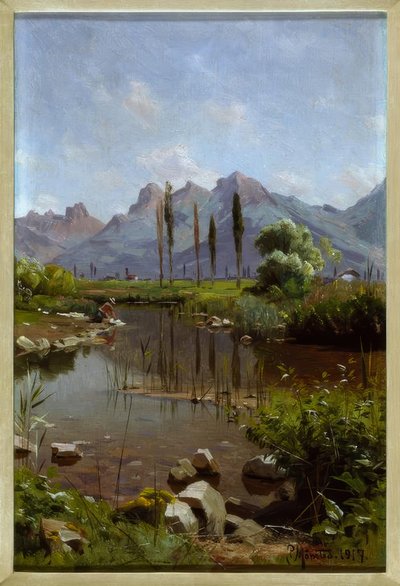 Rive du lac Léman - Peder Monsted