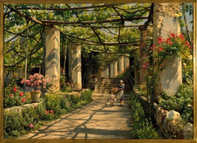 Pergola à Ravello - Peder Monsted