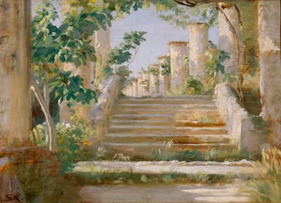 Loggia à Ravello - Peder Severin Kroyer
