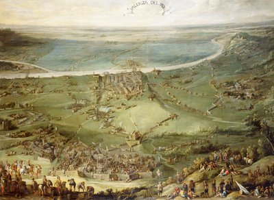 Les troupes espagnoles et impériales vaincues par la France et la Savoie à Valenza Po - Peeter Snayers