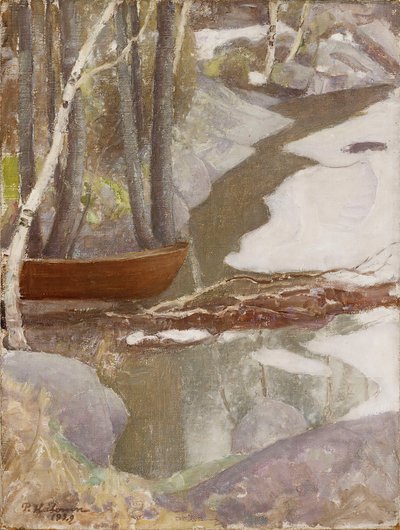 Paysage de printemps - Pekka Halonen