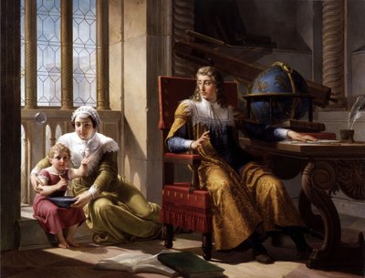 Découverte de la réfraction de la lumière par Newton, 1827 - Pelagio Palagi