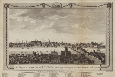 Vue de Londres - Peltro William Tomkins