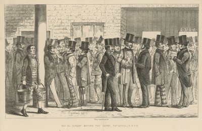 Dimanche avant le Derby - Percy Cruikshank