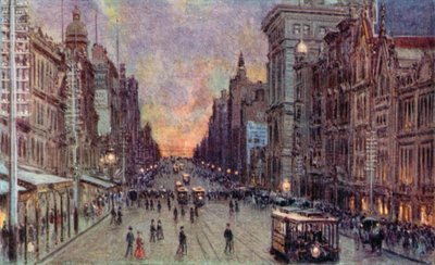 Collins Street, Melbourne - Percy F.S. (after) Spence