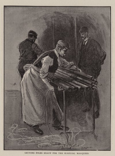 Préparation des Poteaux pour les Marquises de l