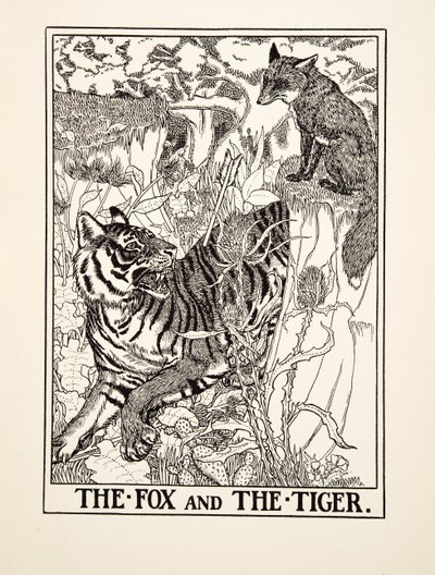 Le Renard et le Tigre, des Cent fables d