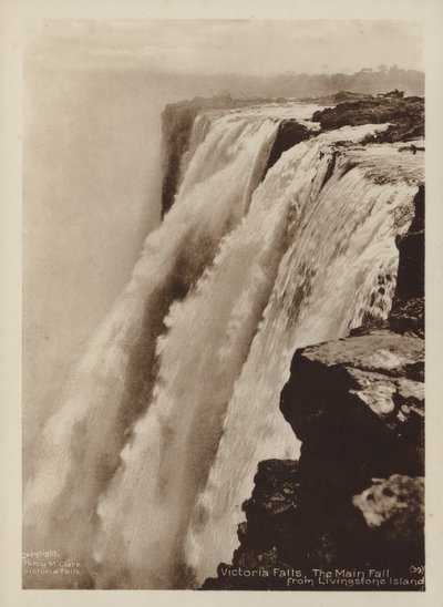 Chutes Victoria, La grande chute depuis l
