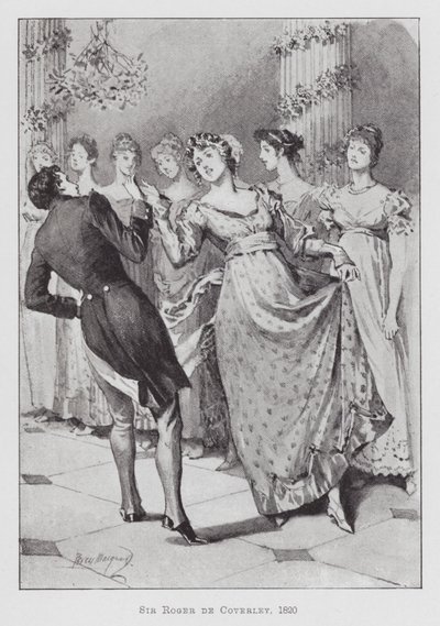 Danse : Sir Roger de Coverley - Percy Macquoid