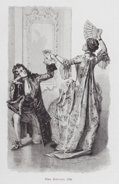 Danse : Le Menuet - Percy Macquoid