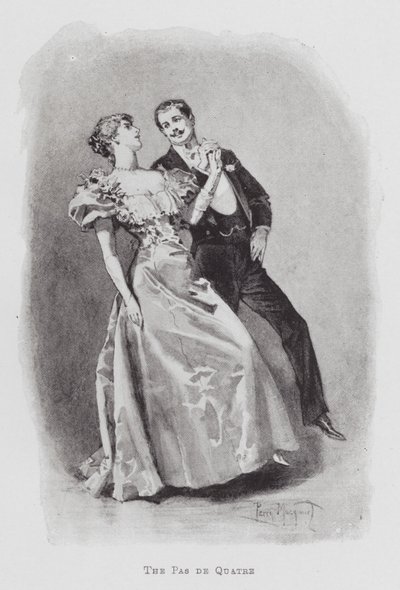 Danse : Le Pas de Quatre (lithographie) - Percy Macquoid