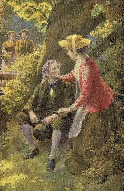 Illustration pour Silas Marner de George Eliot - Percy Tarrant