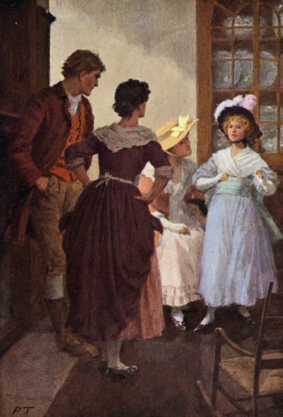 Illustration pour Les Hauts de Hurlevent par Emily Brontë - Percy Tarrant