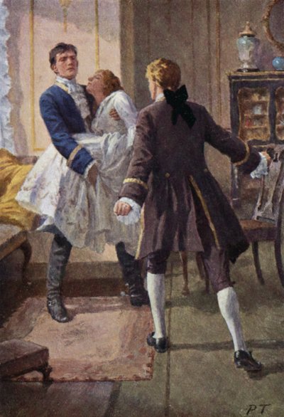 Illustration pour Les Hauts de Hurlevent par Emily Brontë - Percy Tarrant