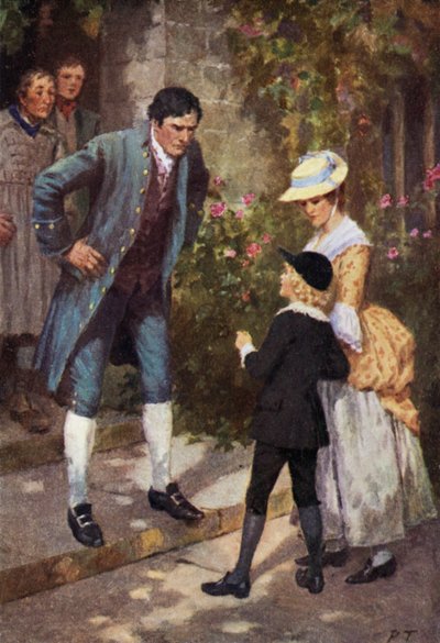 Illustration pour Les Hauts de Hurlevent par Emily Brontë - Percy Tarrant