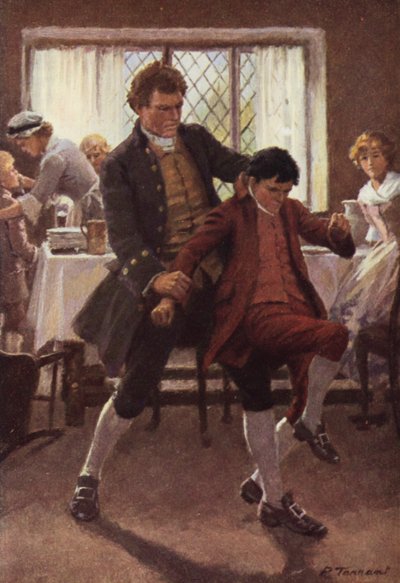 Illustration pour Les Hauts de Hurlevent par Emily Brontë - Percy Tarrant
