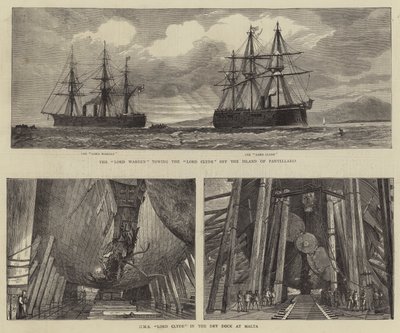 HMS Lord Clyde - Percy William Justyne