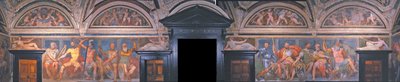 Loggia des Héros. (détail). Villa del Principe, vers 1530 - Perino del Vaga