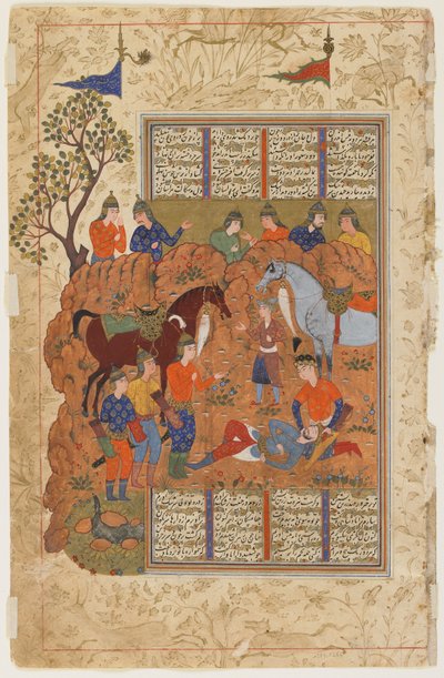 Iskandar réconforte le mourant Darab d