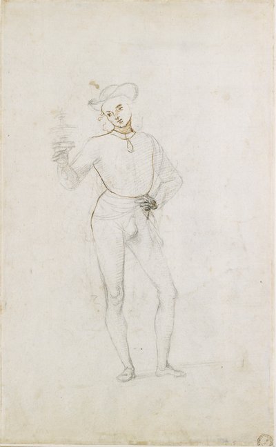 Étude pour une figure dans une Adoration des Mages, vers 1470-1520 - Perugino