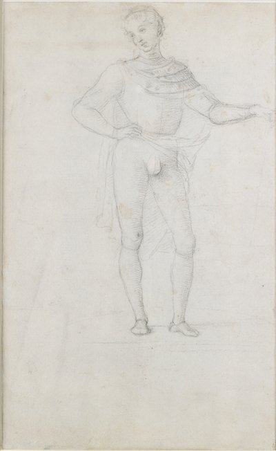 Étude pour une figure dans une Adoration des Mages, c1470-1520 - Perugino