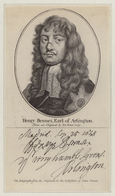 Henry Bennet - Peter (after) Lely