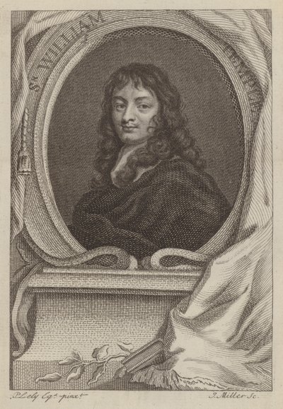 Sir William Temple, diplomate et écrivain anglais - Peter (after) Lely
