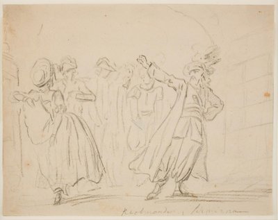 Scène de Le Marchand de Smyrne - Peter Cramer