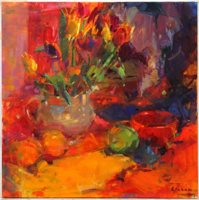 Table tulipe - Peter Graham (Contemporary)