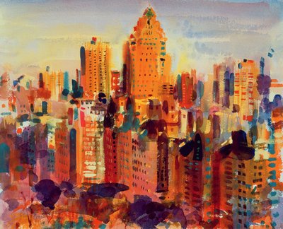 Haut Manhattan, 2000 - Peter Graham (Contemporary)