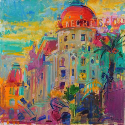 Promenade des Anglais, Coucher de Soleil - Peter Graham
