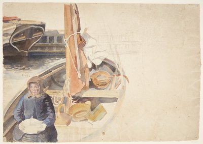 Depuis le port de Faaborg - Peter Hansen