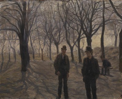 Les Remparts de Christianshavn. Printemps - Peter Hansen