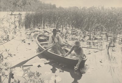 La cueillette des nénuphars,1886 (photo) - Peter Henry Emerson