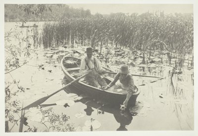 Cueillir des nénuphars - Peter Henry Emerson