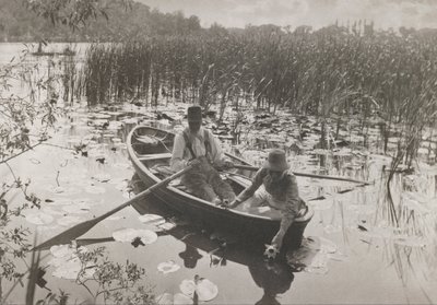 Cueillir des nénuphars - Peter Henry Emerson