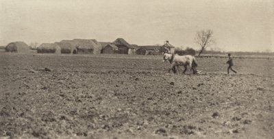Ferme des marais au début du printemps - Peter Henry Emerson
