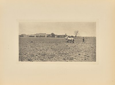 [Ferme du marais au début du printemps] - Peter Henry Emerson