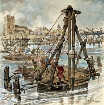 Construction du Vieux Pont de Londres - Peter Jackson