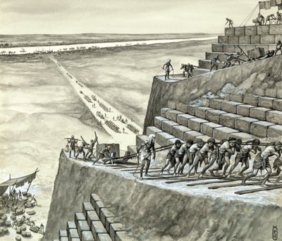 Construction de la grande pyramide de Gizeh - Peter Jackson