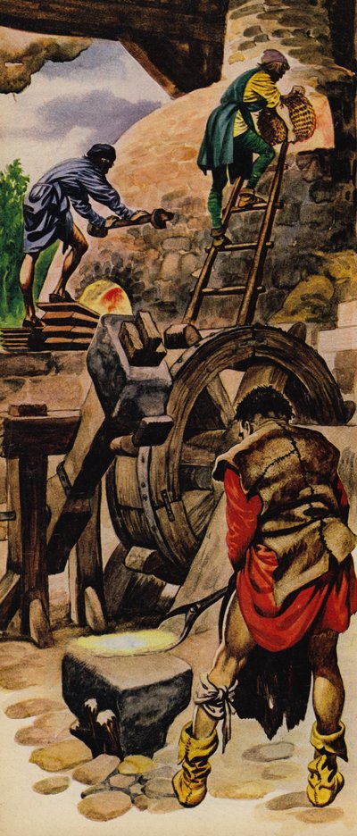 Fabrication de fer au Moyen Âge - Peter Jackson