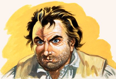 Mutinerie sur le Bounty (gouache sur papier) - Peter Jackson