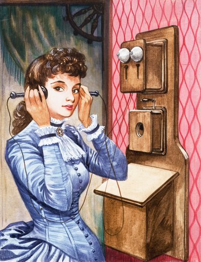 Il était une fois... communication il y a cent ans. Un des premiers téléphones - Peter Jackson