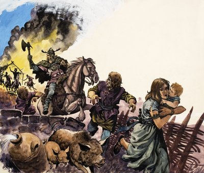 Raiders saxons - Peter Jackson