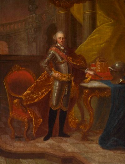 Portrait du comte palatin Charles Théodore, Électeur de Bavière - Peter Jacob Horemans