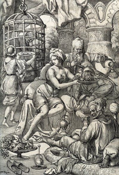 Sultan Bayezid I (ou Bajazet) - Peter Johann Nepomuck Geiger