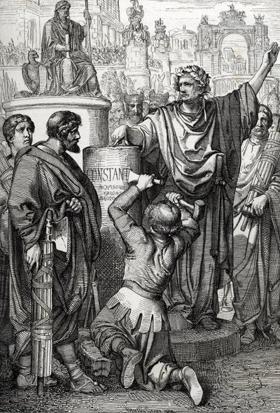 La fondation de Constantinople par l