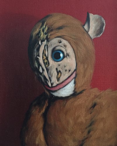 Singe rouge avec cicatrices - Peter Jones