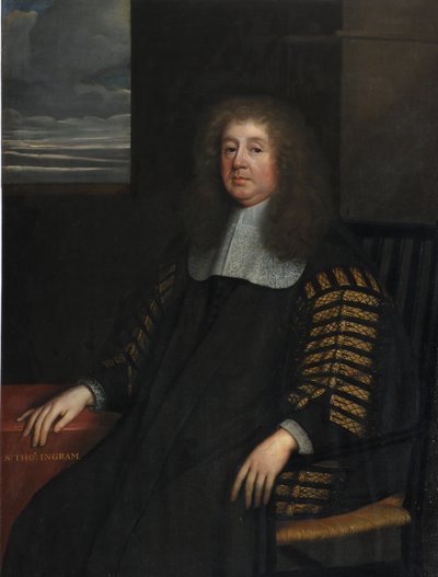 Sir Thomas Ingram, Chancelier du Duché de Lancaster - Peter Lely